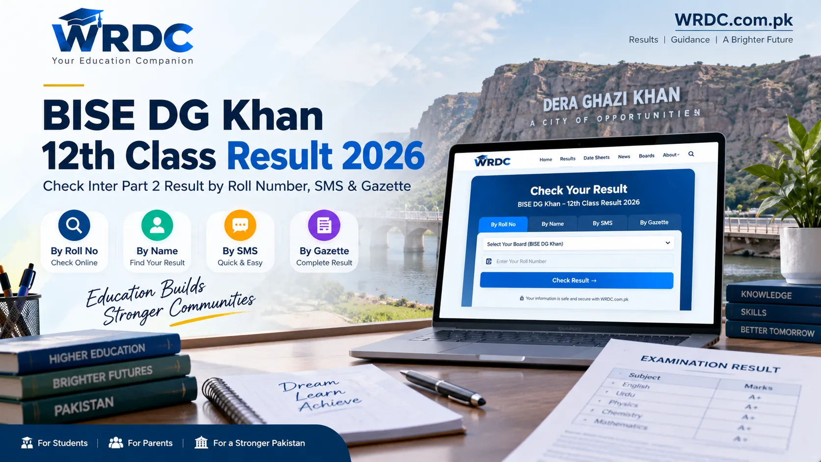 BISE DG Khan 12th Class Result 2026 – Check by Roll No Online